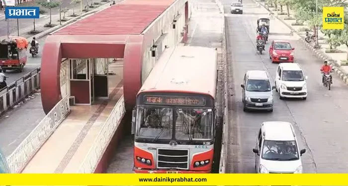 BRT Route : बीआरटी मार्ग की मृत्यूचा सापळा? बीआरटी मार्गात खासगी वाहनांची ‘घुसखोरी’ वाढली; पीएमपीचालकही त्रस्त