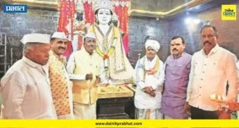 Alandi News : थोरल्या पादुका मंदिरात अखंड हरिनाम सप्ताहाची सांगता; महिलांचा उत्स्फूर्त सहभाग