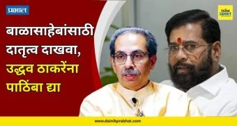 Uddhav Thackeray Vs Eknath Shinde : बाळासाहेबांसाठी दातृत्व दाखवा, उद्धव ठाकरेंना पाठिंबा द्या; ठाकरेंच्या नेत्याची शिंदेंना साद