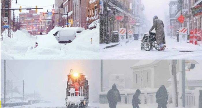 Winter Storm in America :