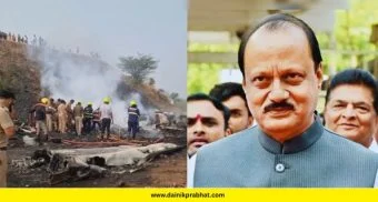 Ajit Pawar : अजित पवारांचा विमानात बसलेला शेवटचा फोटो सोशल मीडियावर व्हायरल