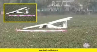 Indian Air Force crash : हवाईदलाचे ट्रेनी विमान कोसळले; जलपर्णीमुळे विमानासह पायलट वाचले