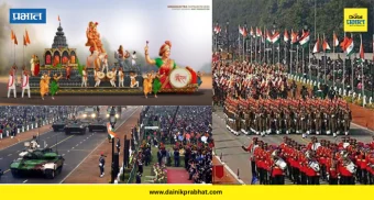 Maharashtra Chitrarath : 26 जानेवारीच्या पथसंचलनासाठी महाराष्ट्राचा चित्ररथ सज्ज; पाहा चित्ररथाची खास झलक..!