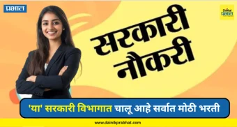 Government job : कामाची बातमी.! 'या' सरकारी विभागात चालू आहे सर्वात मोठी भरती, असा करा अर्ज....
