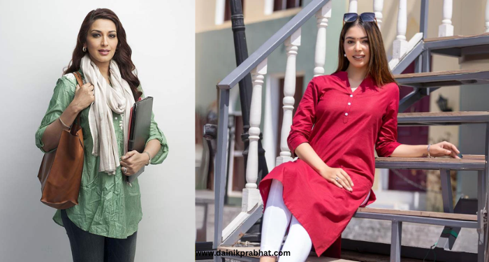 kurti office look for women