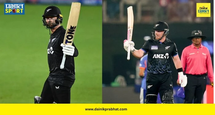 New Zealand Record : भारताच्या भूमीवर न्यूझीलंडचा नवा वर्ल्ड रेकॉर्ड! सायफर्ट-कॉनवेने गोलंदाजांना धुतलं