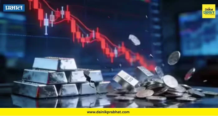 Silver Price Crash: चांदीत मोठी घसरण… ! बाजार उघडताच २४ हजारांनी स्वस्त ; सोन्याचेही दरही कोसळले