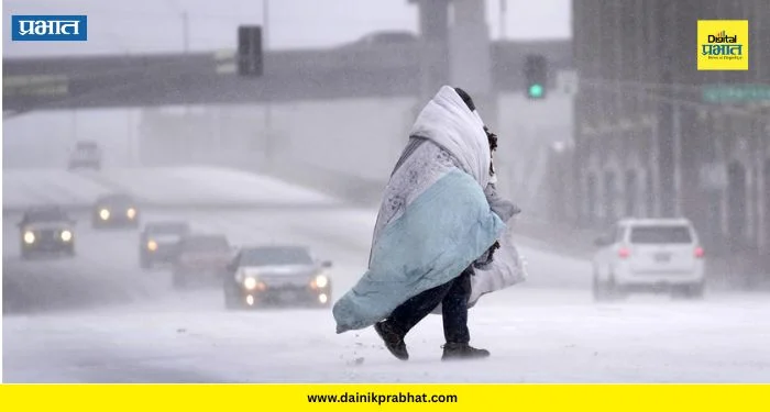Winter Storm in America : अमेरिकेला हिमवादळाचा तडाखा; आतापर्यंत २८ जणांचा मृत्यू, अनेक राज्यांमध्ये आणीबाणी जाहीर