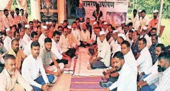 Manchar News : चांडोलीच्या उपसरपंचांचे उपोषण दुसऱ्या दिवशीही सुरू