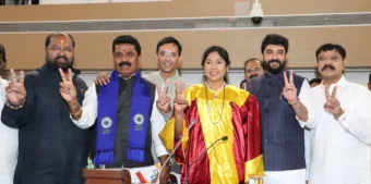 Pune News: पुण्याच्या ५८ व्या महापौर पदी मंजुषा नागपुरे; काँग्रेस, राष्ट्रवादीची माघार