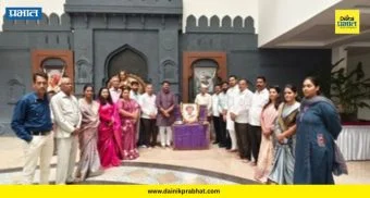 Talegaon Dabhade : आचार्य बाळशास्त्री जांभेकर यांच्या निर्भीड पत्रकारितेची गरज! नगराध्यक्ष संतोष दाभाडे यांचे प्रतिपादन