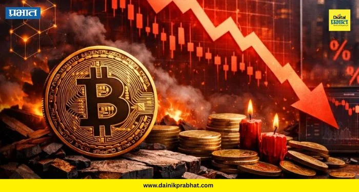 Bitcoin Price Fall: क्रिप्टो बाजारात मोठी घसरण; बिटकॉइन 54 लाख रुपयांनी स्वस्त; गुंतवणूदारांचे धाबे दणाणले