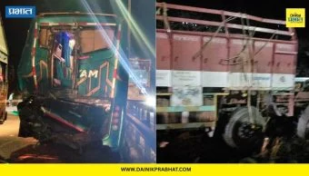 Pune Accident News :कात्रज घाटात भीषण अपघात! सळ्यांनी भरलेल्या ट्रकची बसला धडक; चालकाचा मृत्यू