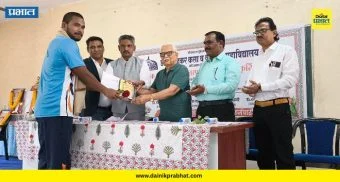 Pune: डॉ. आंबेडकर महाविद्यालयात कला व क्रीडा स्पर्धांना उत्स्फुर्त प्रतिसाद; विजेत्यांना पारितोषिक प्रदान