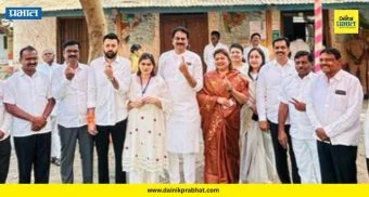 ZP Election 2026 : हर्षवर्धन पाटील यांचे सहकुटुंब मतदान; इंदापूरच्या सर्व 24 जागांवर राष्ट्रवादीचा दावा