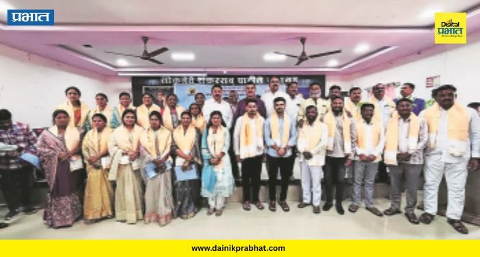 Indapur News : इंदापुरात नवविर्वाचित सदस्यांचा सत्कार, पण चर्चा मात्र दत्तात्रय भरणे यांच्या ‘त्या’ विधानाची