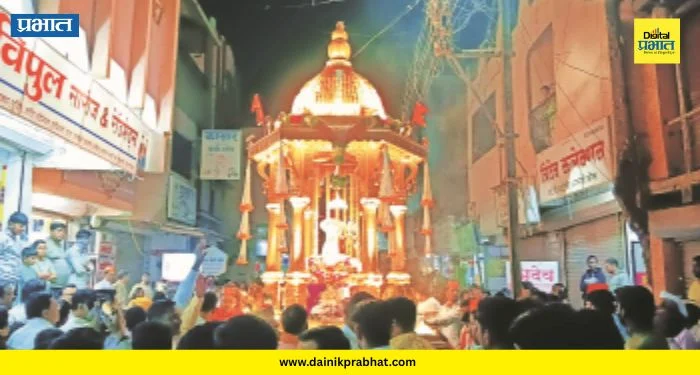 Indapur News : दोरखंडाने रथ ओढला अन् तोफा धडाडल्या! इंदापूरच्या ग्रामदैवताचा ऐतिहासिक ‘शाही उत्सव’ पाहिलात का?