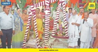 Pune News : महालक्ष्मी चरणी सोन्या-चांदीचे अर्पण! भाविकांच्या सोबतीने पार पडला वर्धापनदिन सोहळा