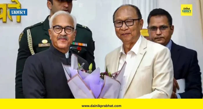 Yumnam Khemchand Singh : मणिपूरची राष्ट्रपती राजवट संपुष्टात ! वाय. खेमचंद सिंह यांनी घेतली मुख्यमंत्री पदाची शपथ