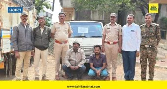 Satara News : सातारा वन विभागाचा शिकाऱ्यांना दणका ! रानडुक्कर शिकार प्रकरणी दोघांना अटक