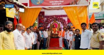 Jamkhed News : जामखेड शहरात आरंभ फाउंडेशनच्या वतीने शिवजन्मोत्सव उत्साहात साजरा