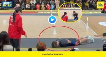 Nishida Sliding Apology : चेंडू चुकून महिला जजला लागला अन् खेळाडूने जे केलं ते पाहून जग थक्क! जपानी संस्कृतीचं जगभर कौतुक