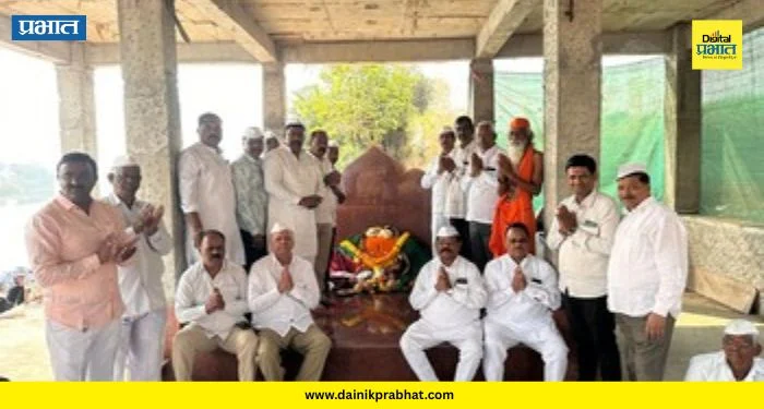 Vadgaon Mawal : पोटोबा महाराजांची पालखी सांगवीत पोहचली; शेकडो वर्षांची परंपरा आजही कायम
