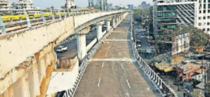 Pune University Flyover : पुणे विद्यापीठ चौकातील दुमजली उड्डाणपुलाचे काम पूर्ण