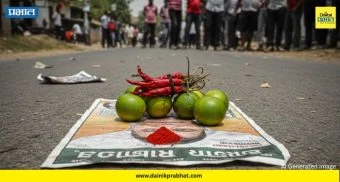 Shocking Incident : निवडणुकीच्या रणांगणात 'करणी'चा प्रकार? पवनानगरमधील 'त्या' घटनेने उडाली मोठी खळबळ!