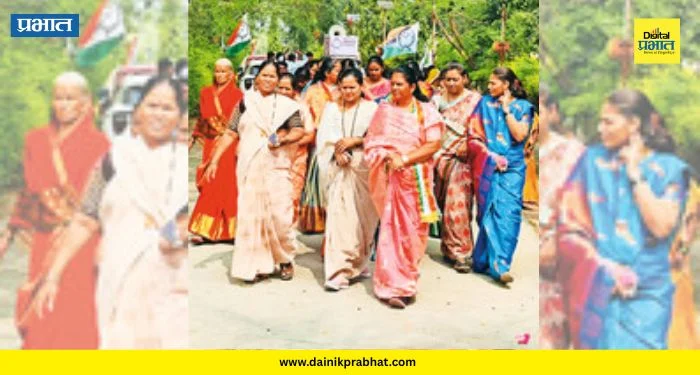 Pune ZP Election : केसनंदमध्ये ‘राष्ट्रवादी’चा विकासाचा निर्धार; सुरेखा हरगुडेंच्या पदयात्रेला नागरिकांचा मोठा प्रतिसाद
