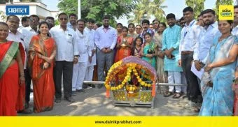 Jal Jeevan Mission : शिंदोडीत ‘जल अर्पण दिवस’ उत्साहात; ३.९३ कोटींच्या नळपाणी योजनेचे लोकार्पण