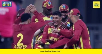 ENG vs WI : वानखेडेवर कॅरेबियन वादळ! रुदरफोर्डचा तडाखा अन् फिरकीपटूंची जादू; वेस्ट इंडिजने इंग्लंडला 'चारी मुंड्या' केलं चित