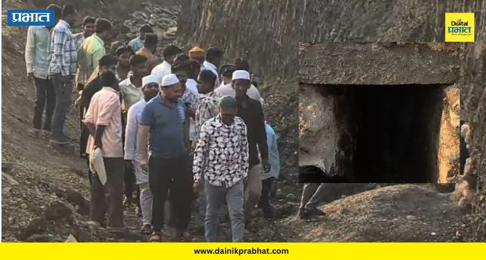 Hingoli: वसमतच्या तलाव दुरुस्तीत सापडले प्राचीन भुयार; गुप्तधनाच्या चर्चेने शहरात उत्सुकता