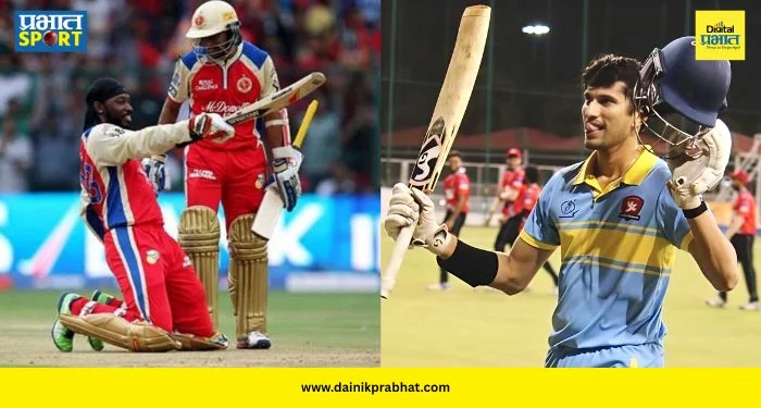 Arya Desai Record : २२ वर्षीय खेळाडूने मोडला ख्रिस गेलचा ‘वर्ल्ड रेकॉर्ड’! २१ चौकार अन् १४ षटकारांसह पाडला १९३ धावांचा पाऊस