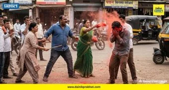 Charholi Crime : खाजगी कर्जाचा वाद विकोपाला! डोळ्यांत मिरची पावडर टाकून बेदम मारहाण