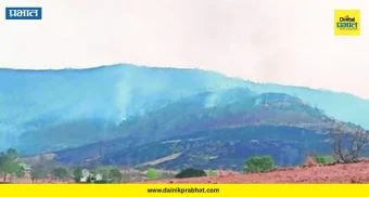 Bhor Forest Fire : भोरचे डोंगर काळेकुट्ट! वणव्याच्या आगीत वन्यप्राण्यांचा कोळसा; निसर्गप्रेमींकडून संताप व्यक्त