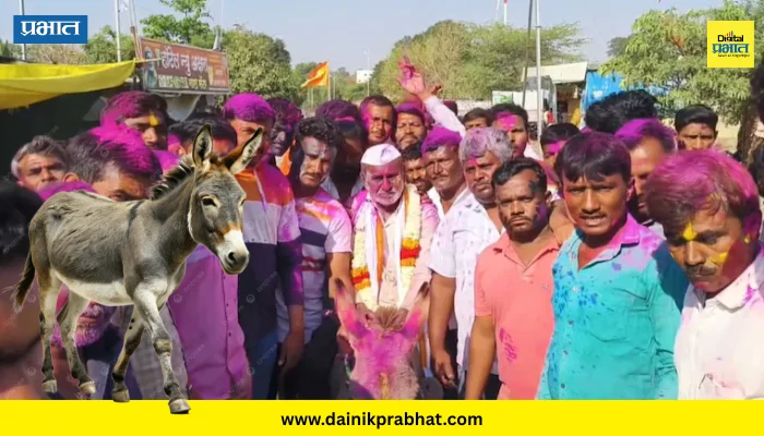 Vida village : होळीच्या दिवशी जावयाची काढली जाते गाढवावरून मिरवणूक; बीडच्या विडा गावाची अनोखी परंपरा पाहा…
