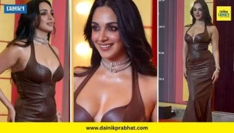 Kiara Advani : कियारा अडवाणीचा स्टायलिश अंदाज; सिंपल लुकमध्ये खुलले सौंदर्य