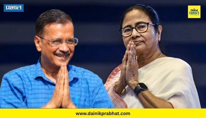 West Bengal election : या संघर्षात आम्ही त्यांच्या साथीला आहोत.! अरविंद केजरीवाल यांचा ममतांना पाठिंबा