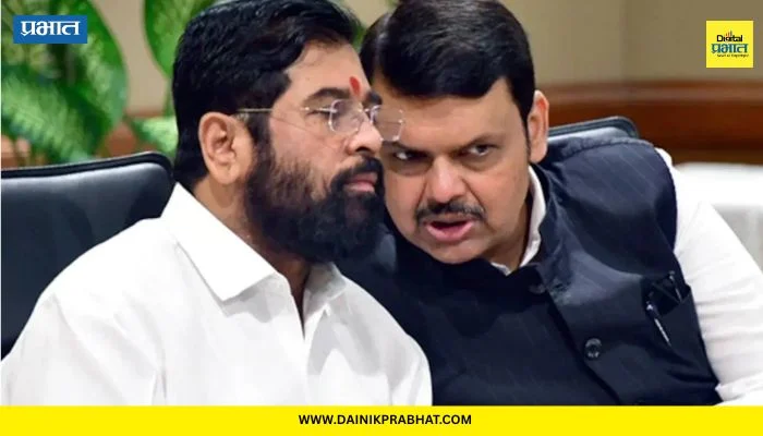 Eknath Shinde : रात्री उशिरा मोठी घडामोड..! शिंदेंनी घेतली फडणवीसांची भेट, नेमकी काय चर्चा झाली?