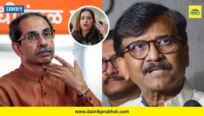 Sanjay Raut : प्रियंका चतुर्वेदी खासदारांच्या बैठकीत भडकल्या? संजय राऊत यांनी एकाच वाक्यात विषयचं संपवला म्हणाले…