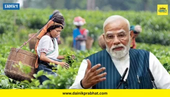 Narendra Modi : "तुमचा चहा विकून मी इथपर्यंत पोहोचलो..."; PM मोदींनी केलं आसाम चहा कामगारांना जमिनीच्या कागदपत्रांचे वाटप