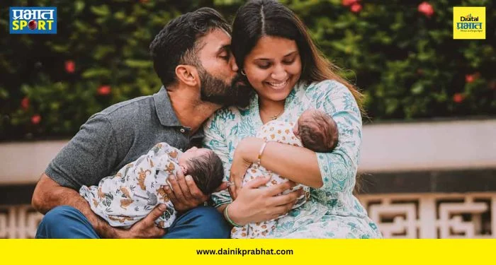 Dinesh Karthik Baby : दिनेश कार्तिकच्या घरी अवतरली ‘परी’! दोन जुळ्या मुलांनंतर पत्नी दीपिकाने दिला मुलीला जन्म; पाहा काय ठेवलंय नाव?