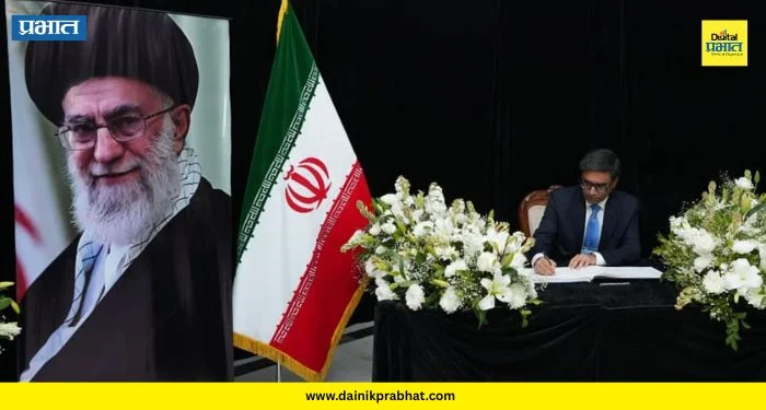 US-Iran-Israel War: खामेनेई यांच्या निधनानंतर 5 दिवसांनी भारताची पहिली प्रतिक्रिया; परराष्ट्र सचिवांनी इराण दूतावासात नोंदवला शोकसंदेश