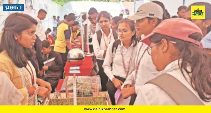 National Science Day : खोडदच्या जीएमआरटीमध्ये विज्ञानाची जत्रा! २५० प्रकल्पांतून ग्रामीण विद्यार्थ्यांनी मांडले उद्याचे जग