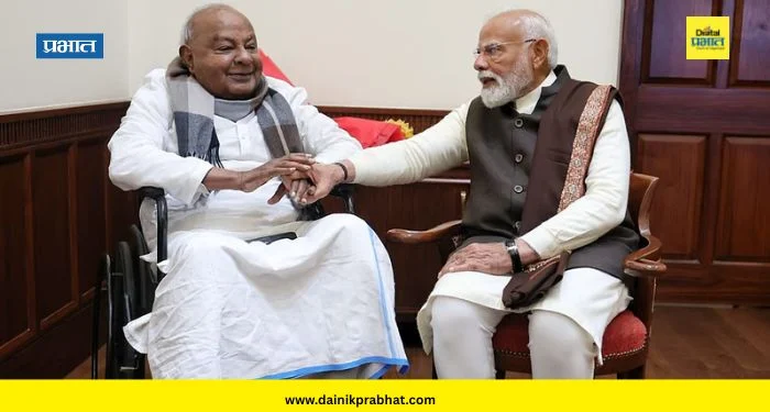 H.D.Deve Gowda : मोदींनी कर्नाटकसाठी काहीतरी करावे; माजी पंतप्रधान देवेगौडा यांचे आवाहन