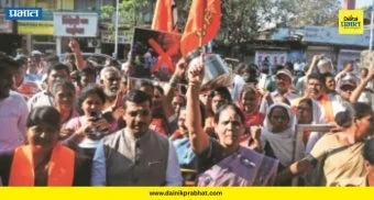 Pune News : महापालिकेसमोर फुटले माठ! हडपसरच्या पाणीप्रश्नावरून शिवसैनिक आक्रमक; नक्की काय घडलं?