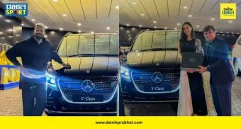 Hardik Pandya Gift : हार्दिक पंड्याने गर्लफ्रेंड माहिका शर्माला गिफ्ट केली अलिशान मर्सिडीज कार, किंमत ऐकून लावाल डोक्याला हाथ