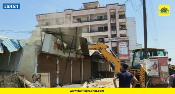 PMC Action : महापालिकेचा ‘बुलडोझर’ सुसाट! लोहगाव-वाघोलीत बड्या हॉटेल्सवर कारवाई; नागरिकांचा संताप का?