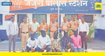 Jejuri Police : जेजुरी पोलिसांची मोठी कारवाई! दुकानदाराला मारहाण करणारे पाचही आरोपी जेरबंद